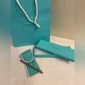 Authentic Tiffany & Co. Vintage Ballpoint Purse Pen 925 Sterling Silver